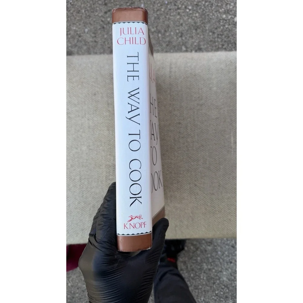 Julia Child The‎ Way to Cook 1989 Hardcover Cookbook w/ Dust Jacket
